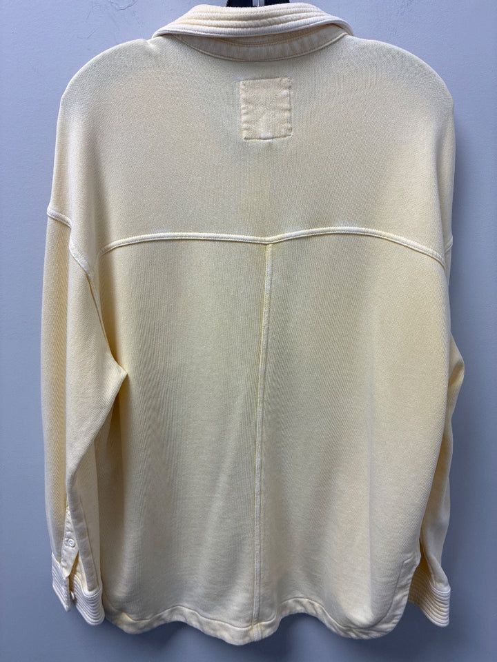aerie Yellow Sweatshirt Small