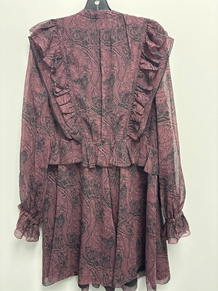 Ted Baker, maroon+, dress, Small
