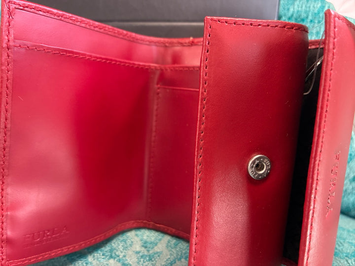 Furla Red Wallet, XS