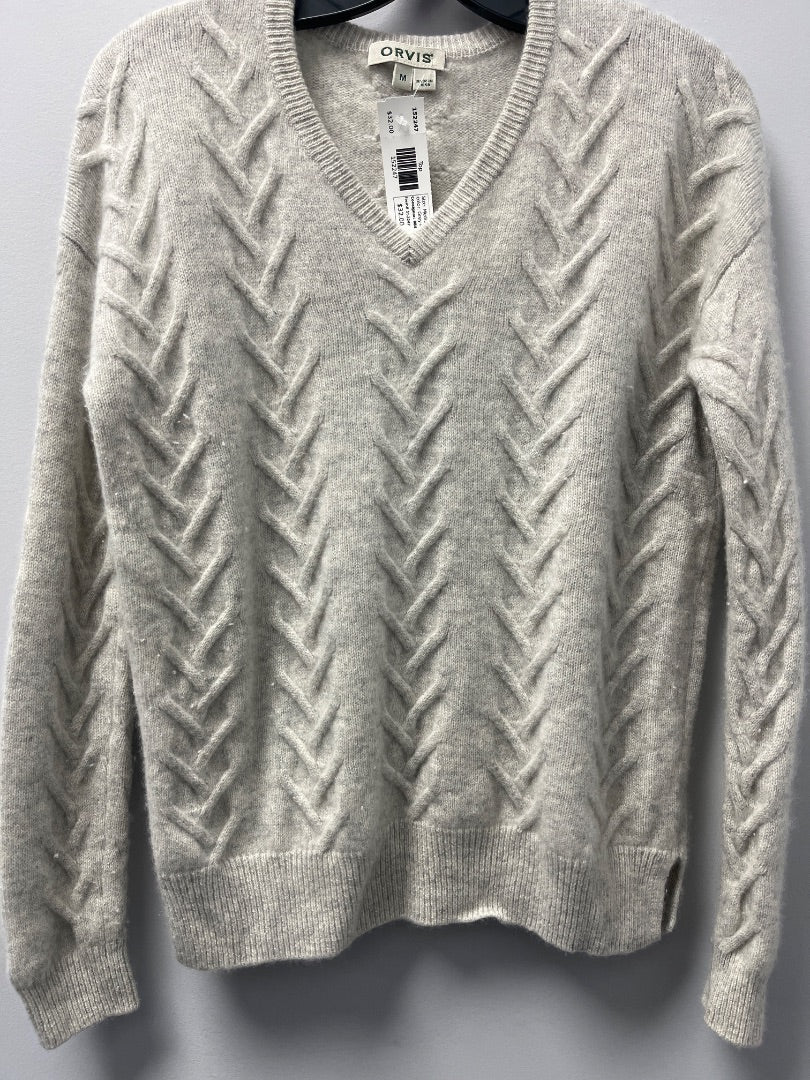 Orvis, Grey+, Sweater, Medium