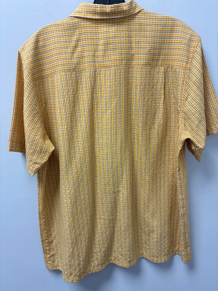 the north face, Yellow, Mens-Top, Large
