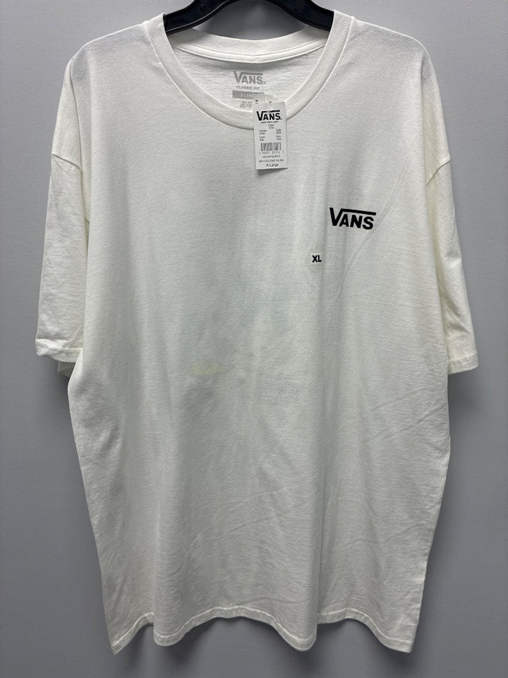 vans, White, Mens-Top, XL
