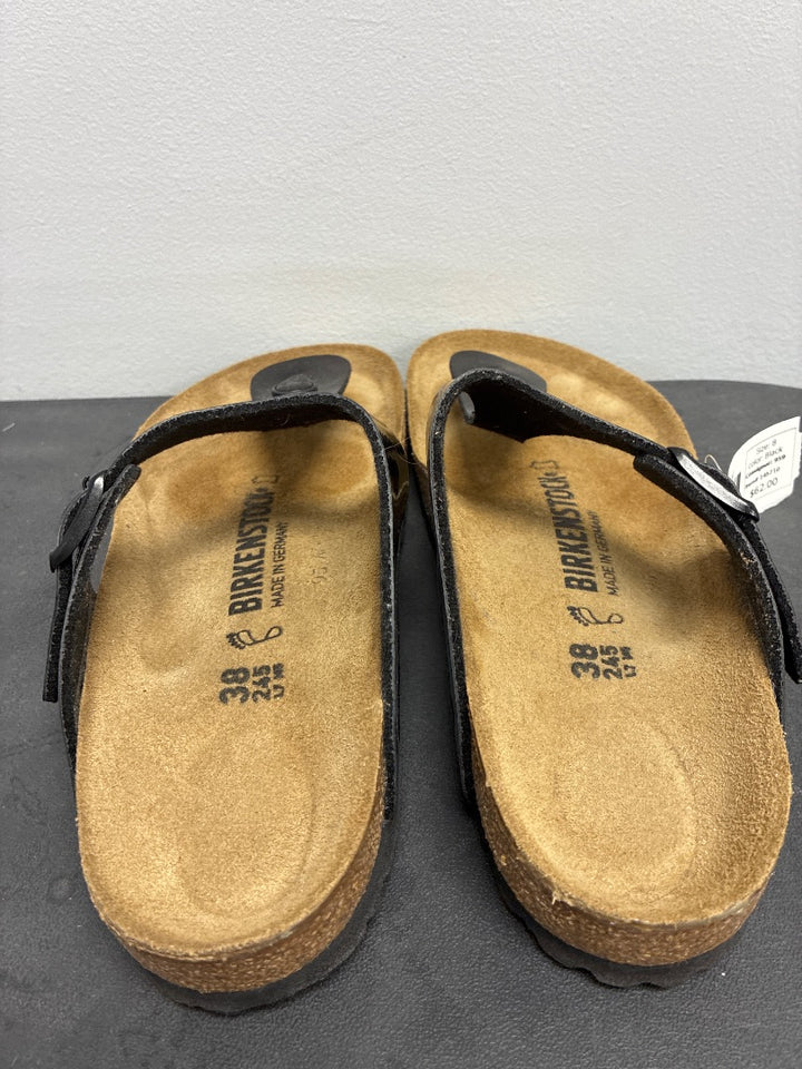 birkenstock, Black, Sandal, 8