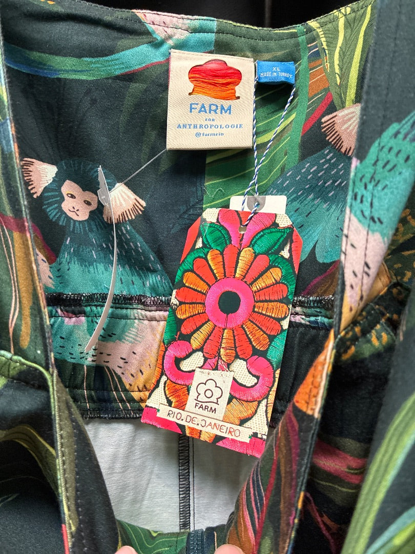 Green+ farm rio jumpsuit, XL