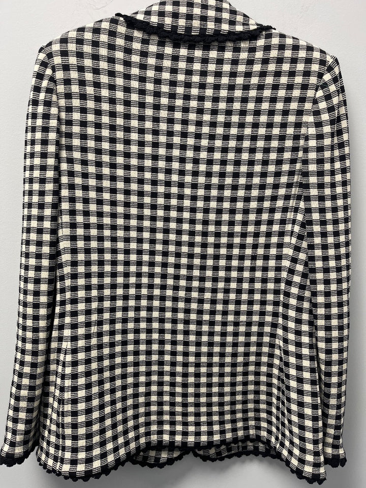 St. John, Black+, Jacket, Small