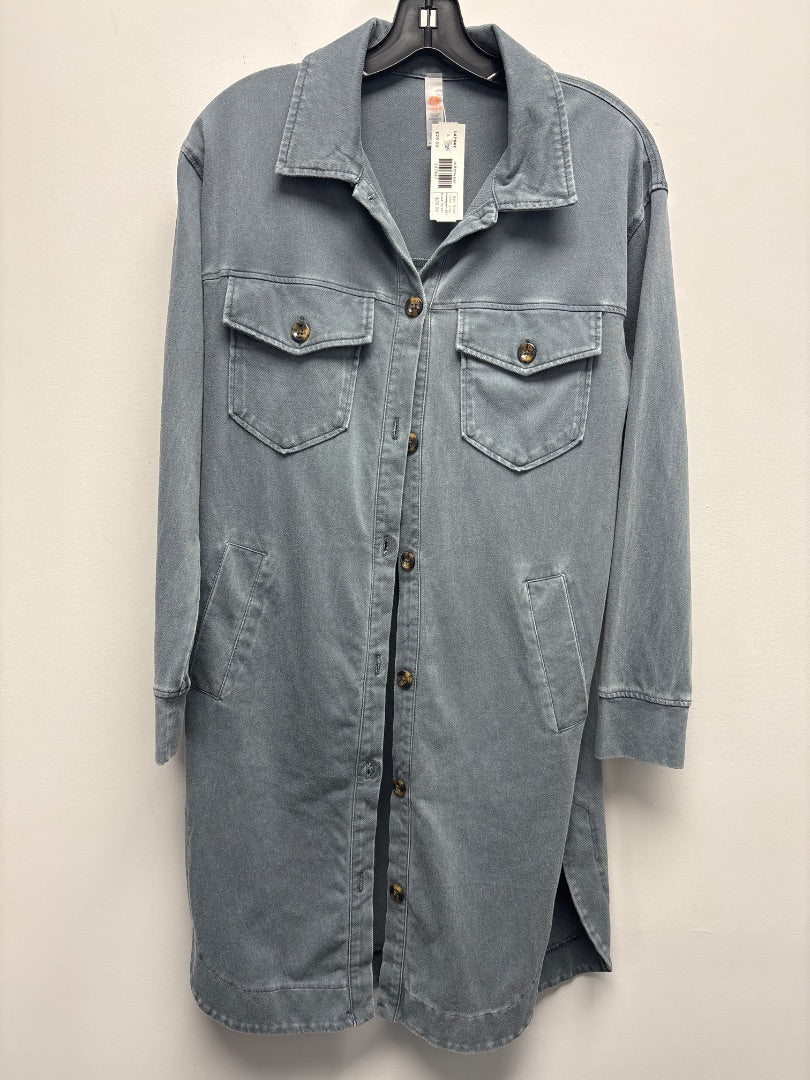 mono b, grey, outerwear, Small