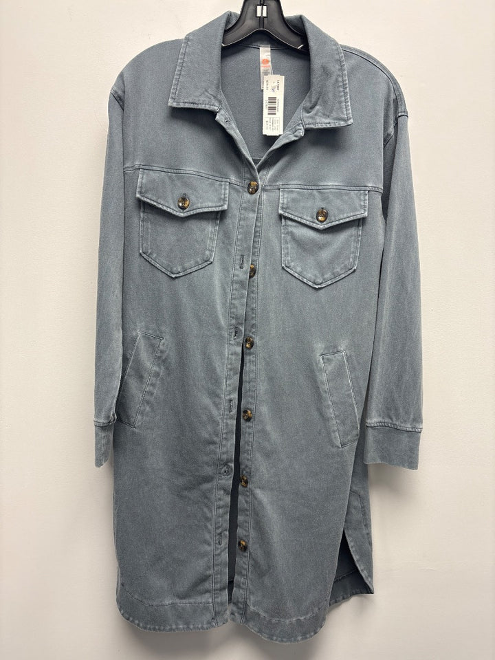 mono b, grey, outerwear, Small