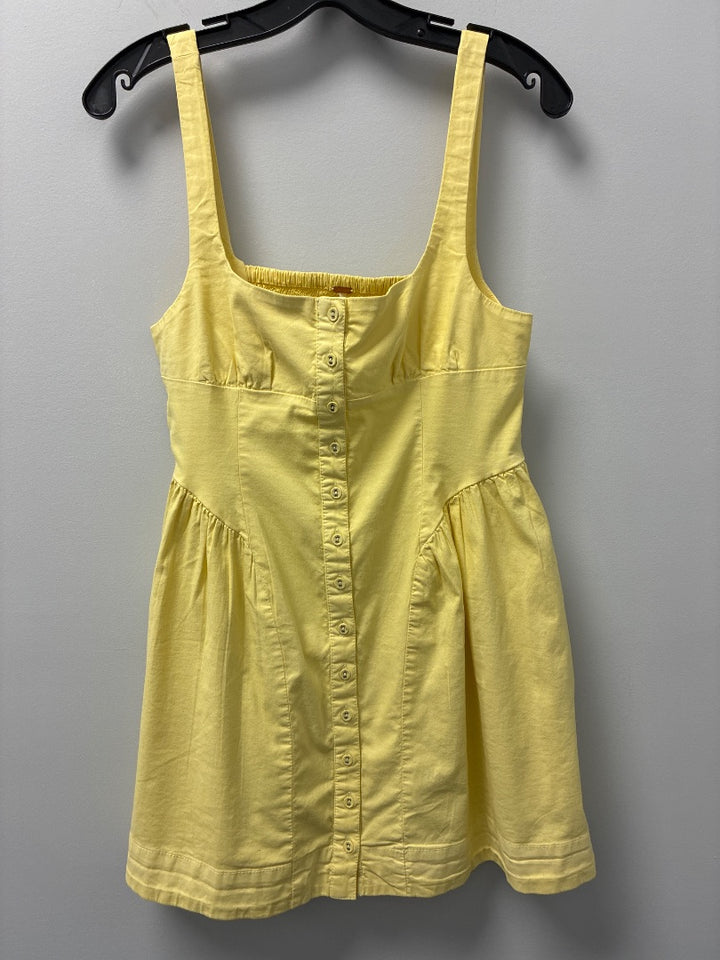 free ppl, Yellow, dress, Small