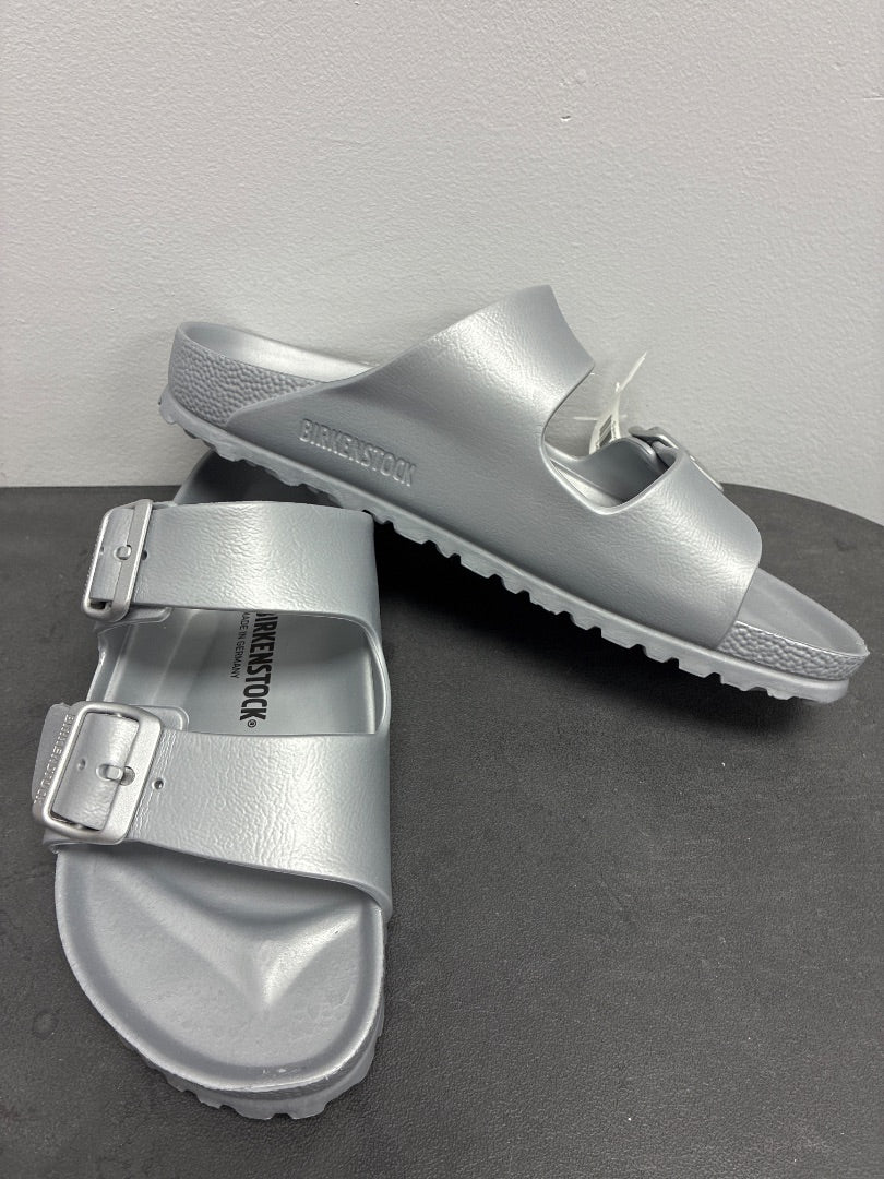 Birkenstock, Silver, Sandal, 8