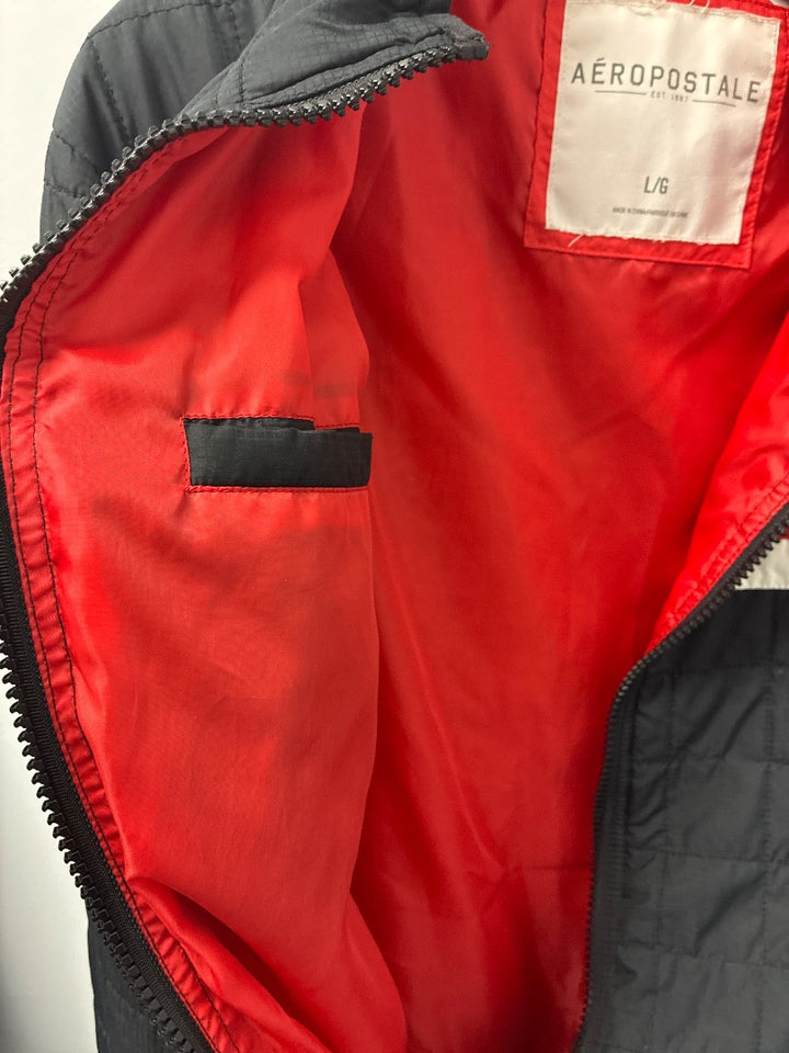 Aeropostale Black Mens Jacket Large