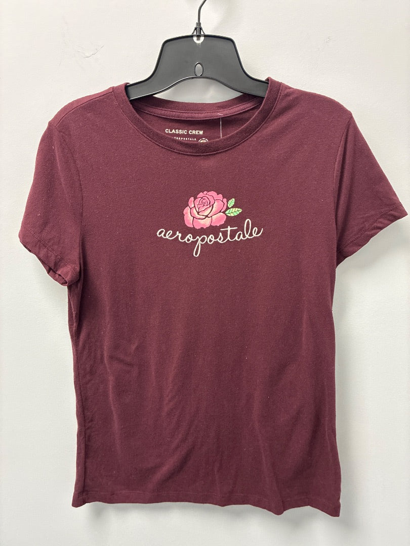 aeropostale, maroon, Top, Medium