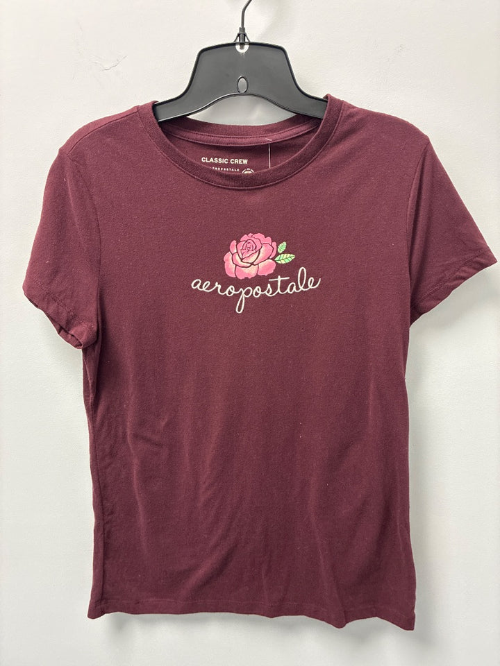 aeropostale, maroon, Top, Medium