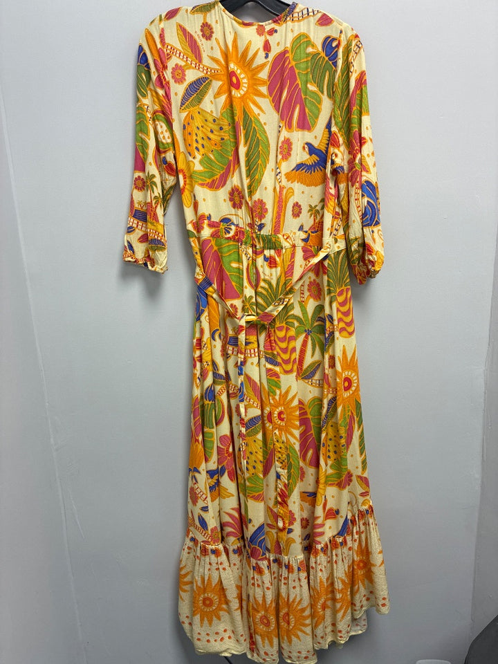 Farm Rio, Yellow+, dress, Large