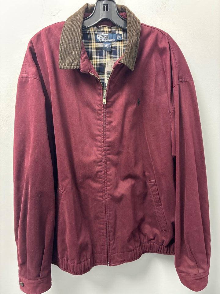 Polo Ralph Lauren Maroon Mens Jacket XL