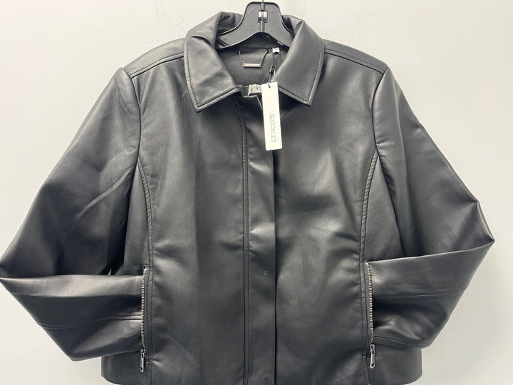 Chicos, Black, Jacket, Medium
