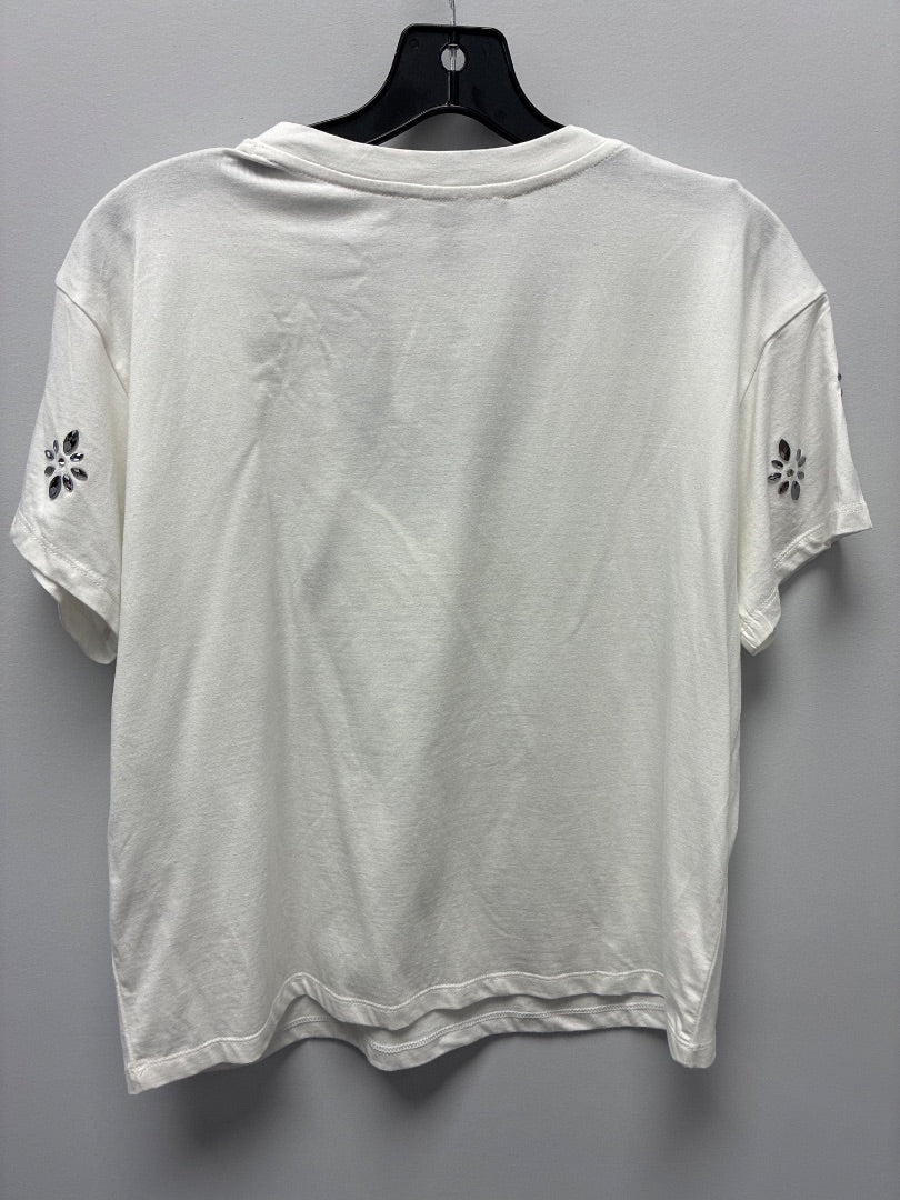 white house black market, White, Top, Medium