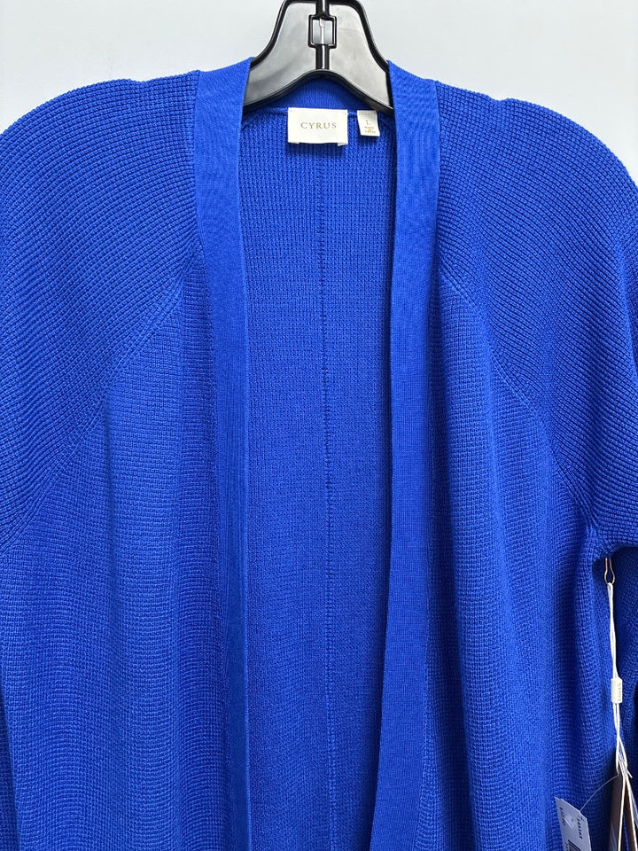 Cyrus, Blue Cardigan Women’s Large