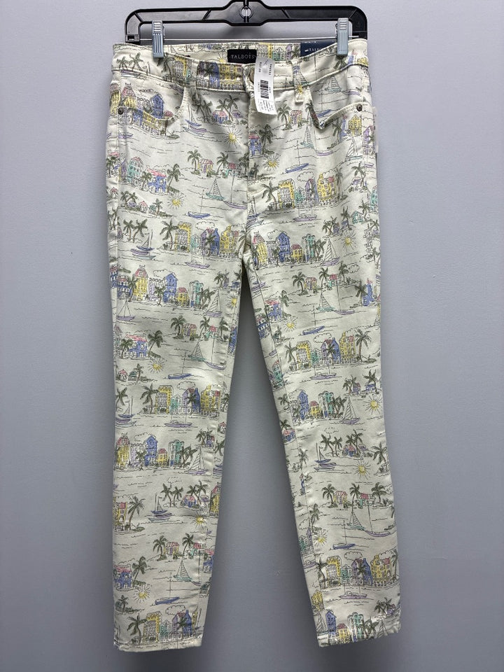 Talbots, Tan+, pant, 6