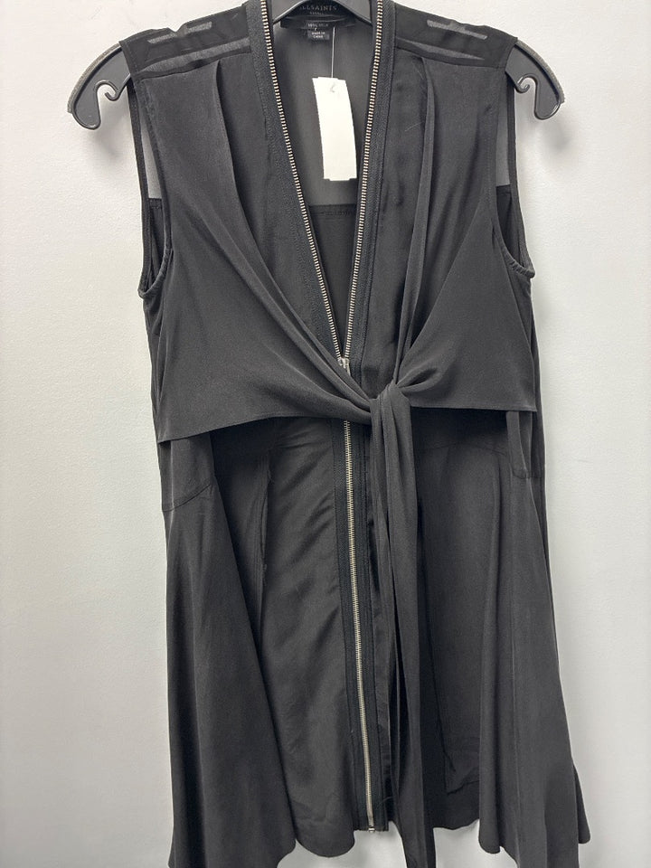 All Saints 100% Silk Dress - Small