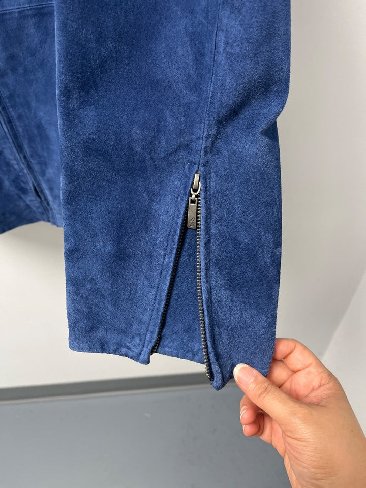 Dennis, Blue, Jacket, Small