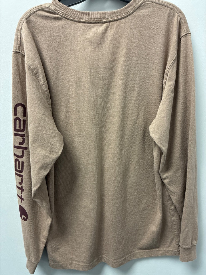 Carhartt Brown Men’s Long Sleeve Shirt Small