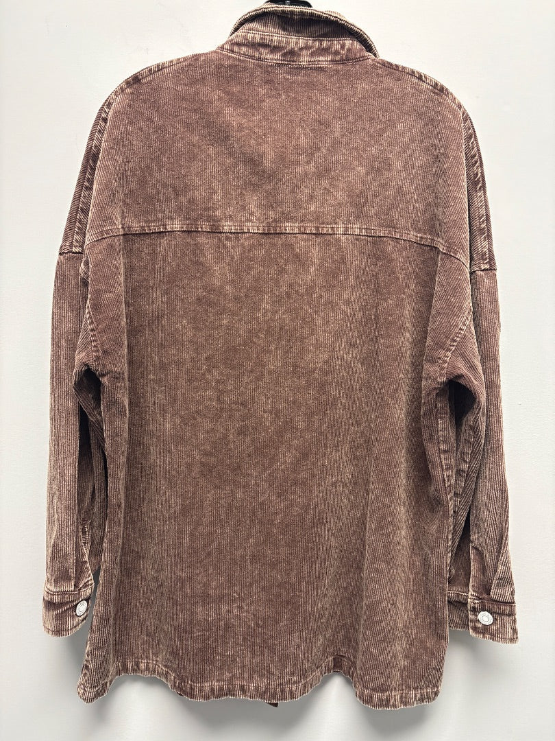 the back home, Brown, outerwear, Medium