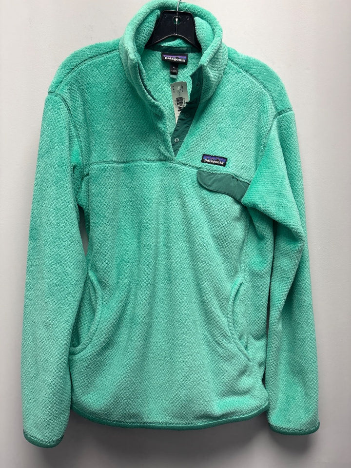 patagonia, teal, outerwear, Large