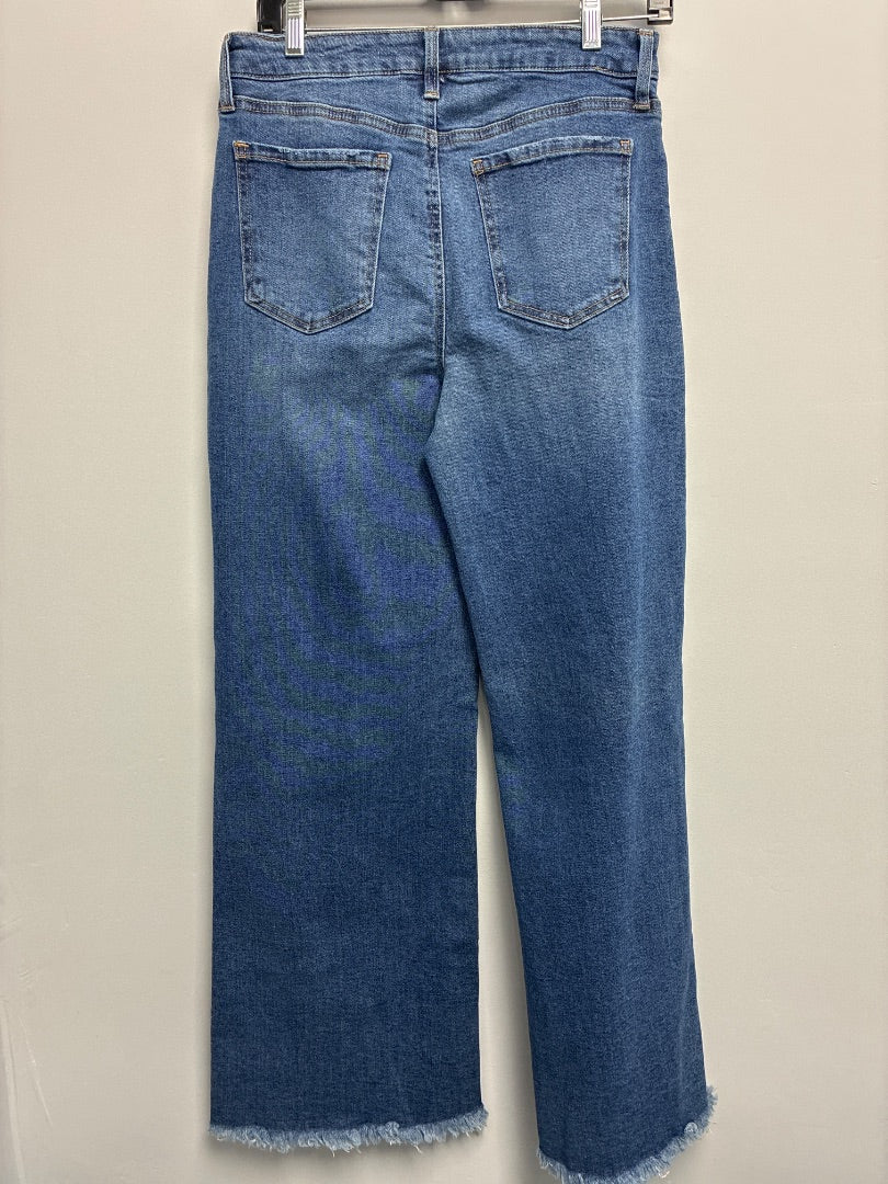 BCBGgen, Blue, pant, 8