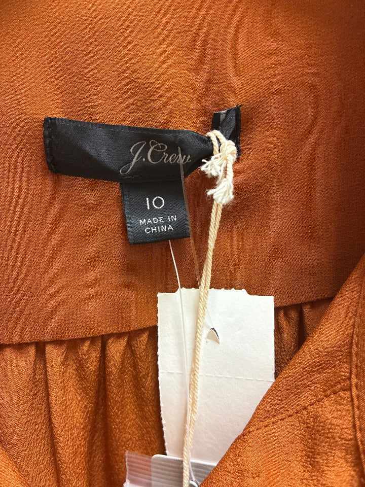 Orange jcrew Top, Medium