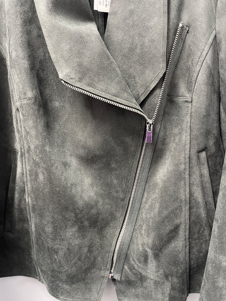 T by Tahari, Grey, Jacket , Medium