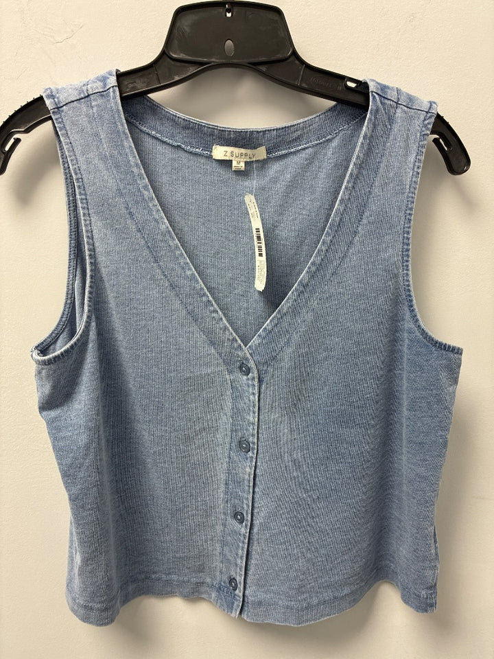z supply, Blue, Top, Medium