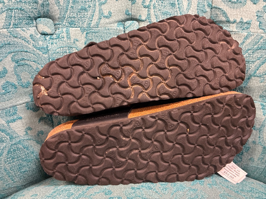 Birkenstock, Black, Sandal, 10