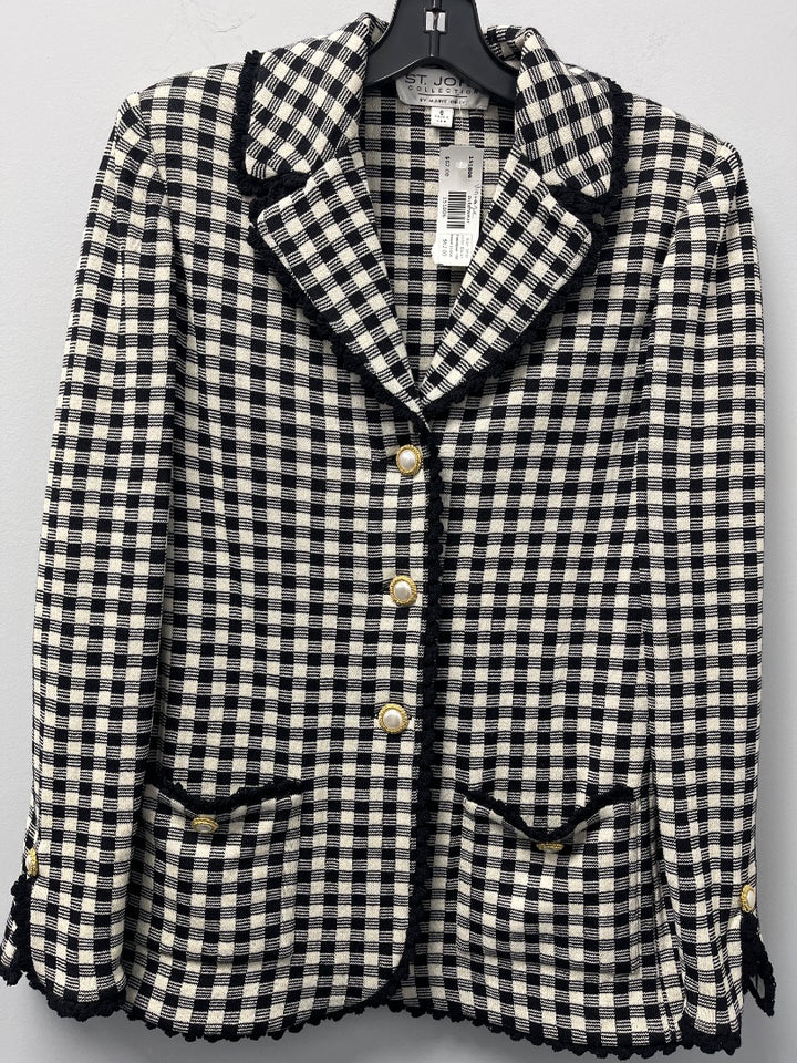 St. John, Black+, Jacket, Small