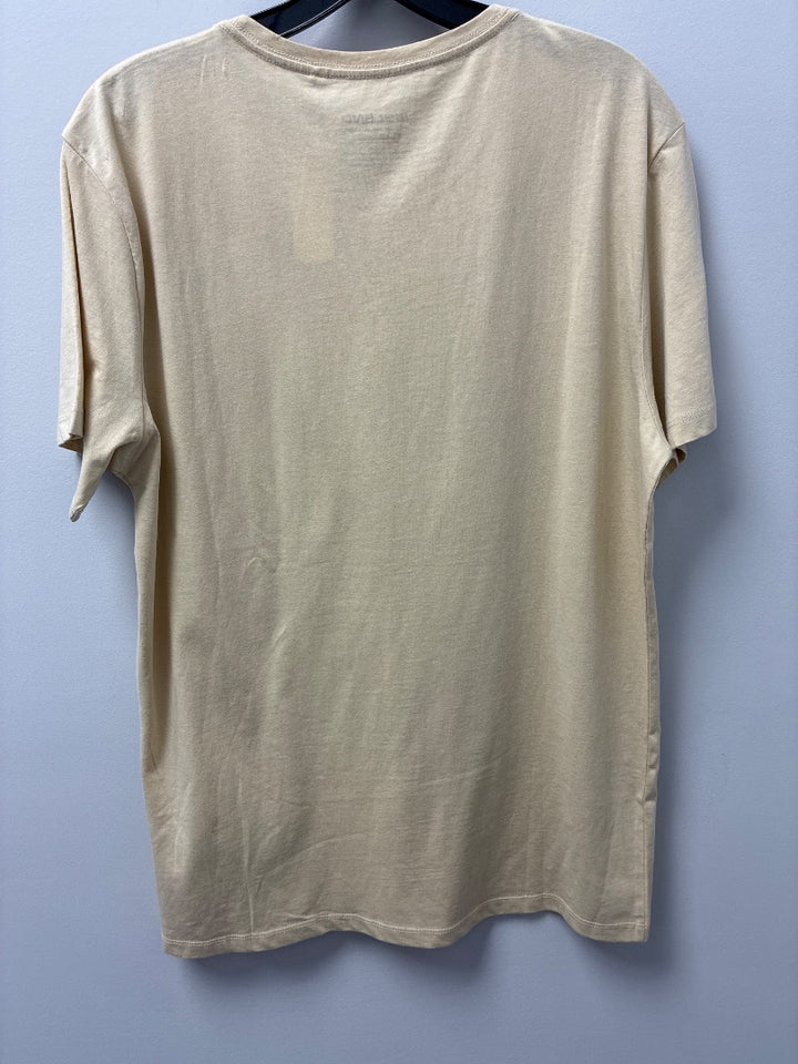 blend, tan, Mens-Top, Large