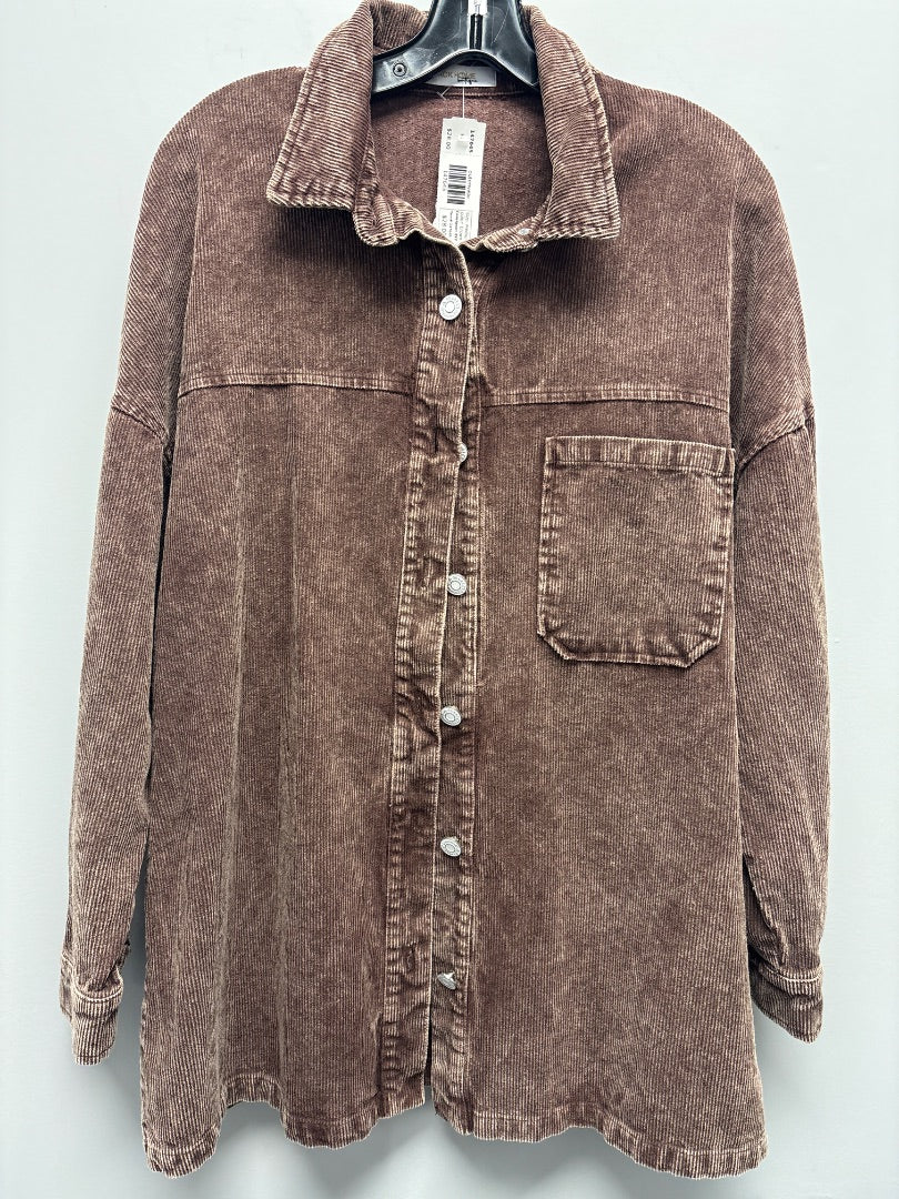the back home, Brown, outerwear, Medium