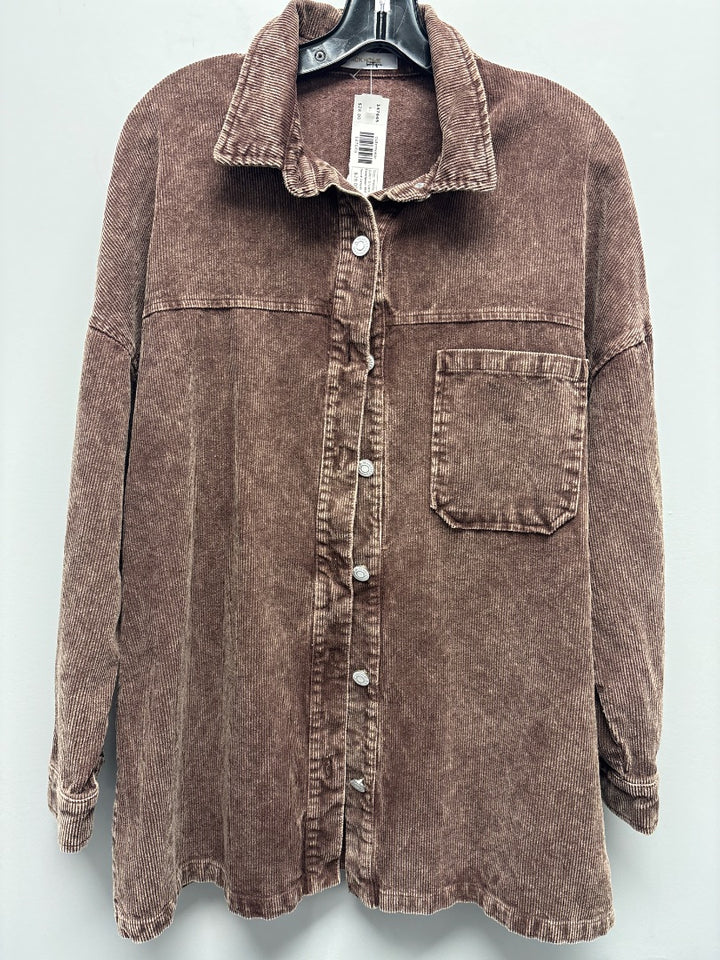 the back home, Brown, outerwear, Medium