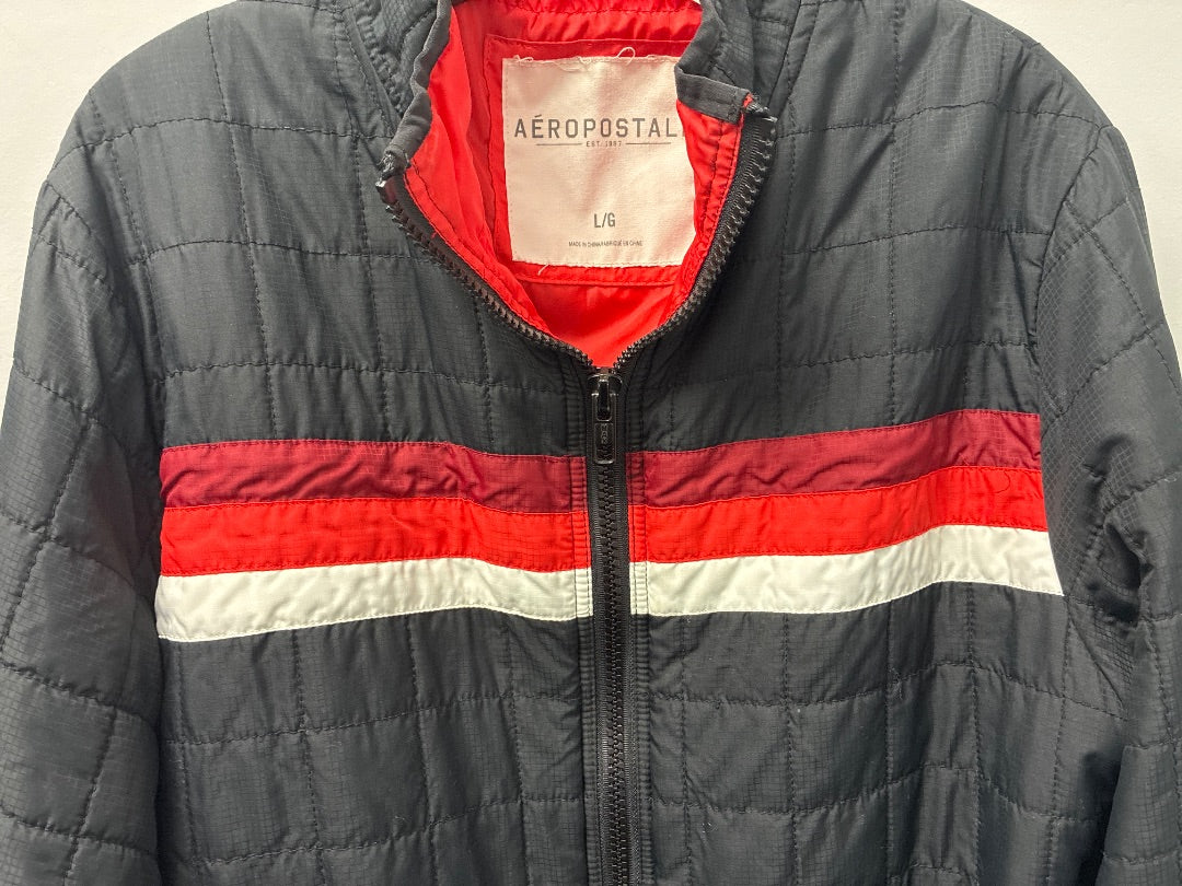 Aeropostale Black Mens Jacket Large