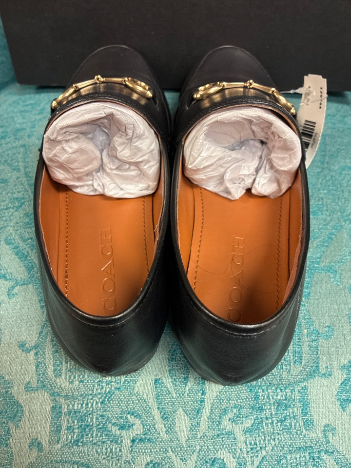 Black Coach loafer, 7