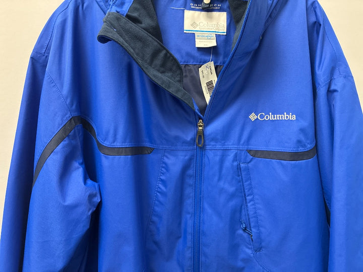 Columbia Blue Waterproof Jacket Mens 2XL
