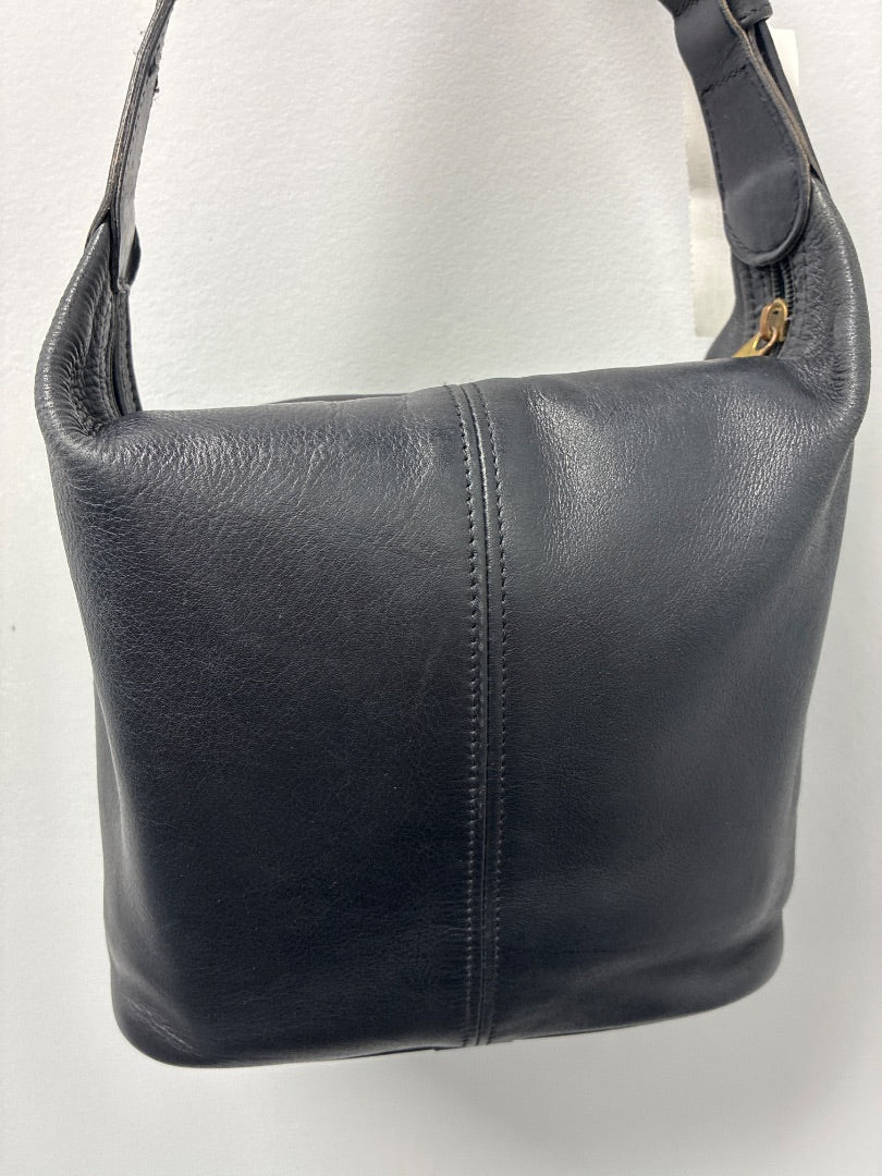 Coach, Black, Handbag, Small