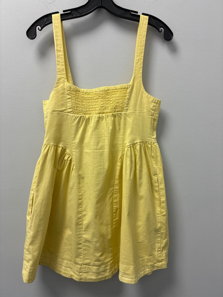 free ppl, Yellow, dress, Small