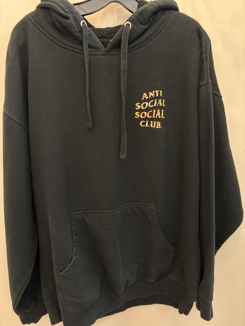 Black anti social club outerwear, XL