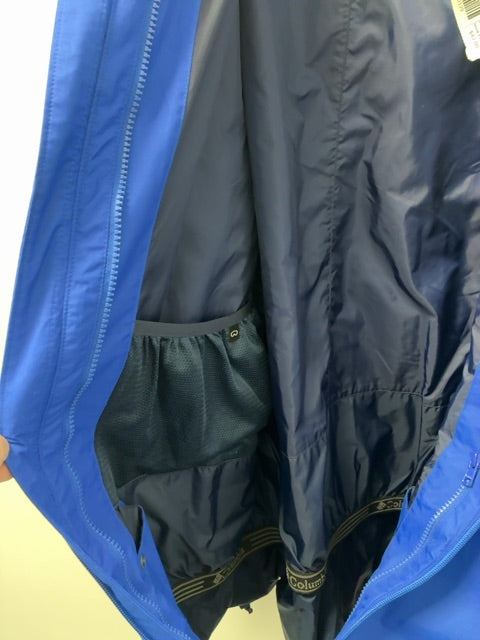 Columbia Blue Waterproof Jacket Mens 2XL