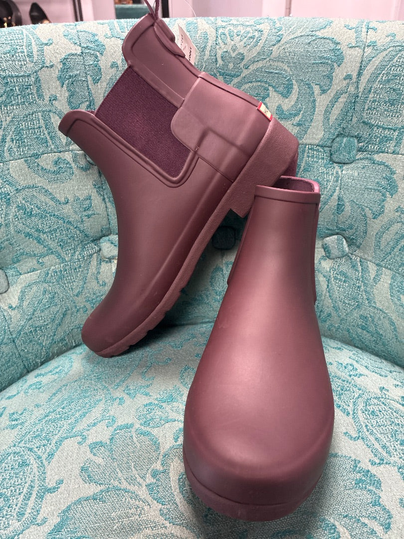 Hunter Maroon, Boot, 8