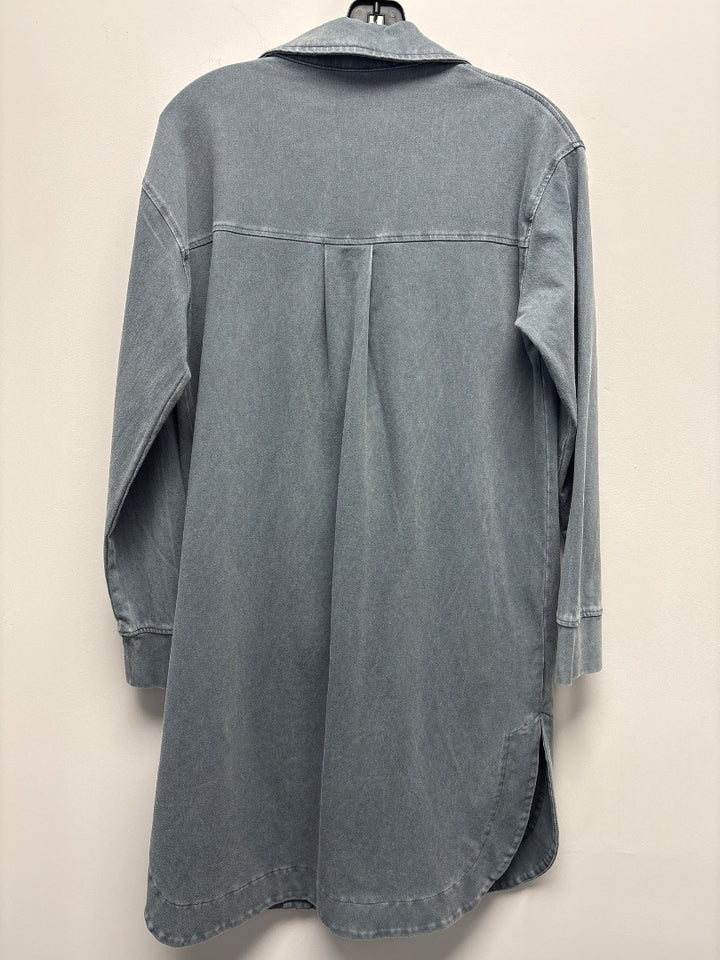 mono b, grey, outerwear, Small