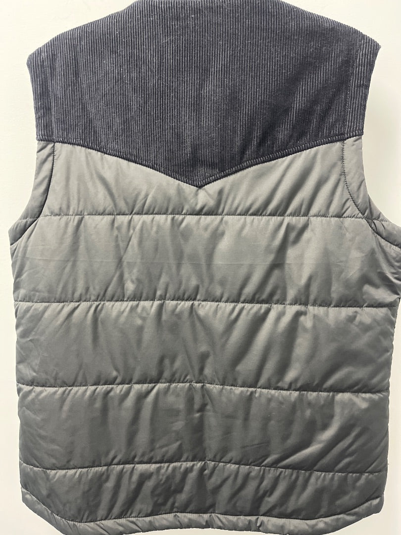 Union, Black, Mens-Outerwear, Vest, Small