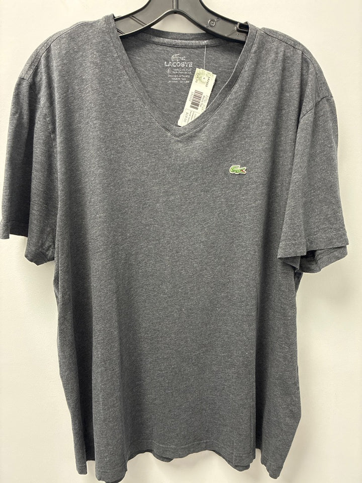 Lacoste, grey, Mens-Top, XL