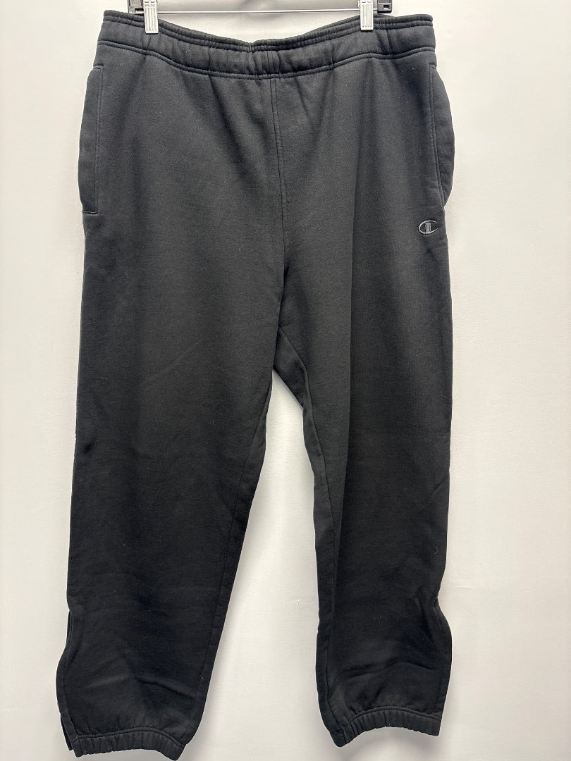 Champion, Black, Mens-pant, XL