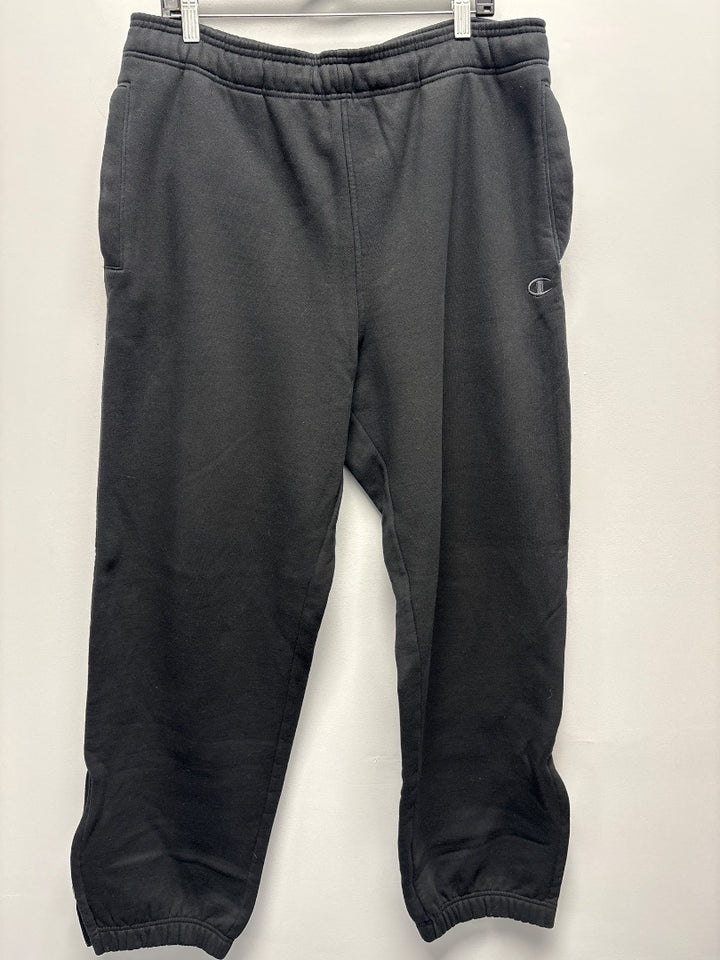 Champion, Black, Mens-pant, XL