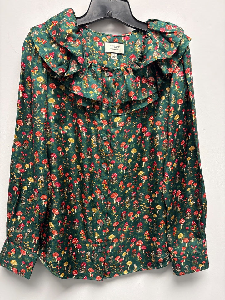 JCREW, Green+, Top, Small
